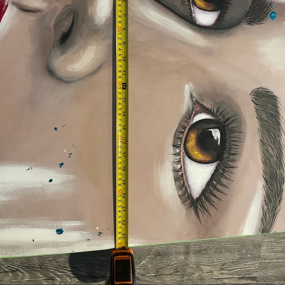 “Watching you” Canvas Wall Art